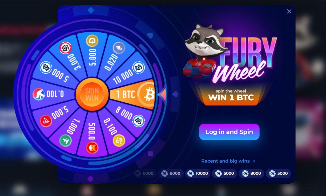 Betfury Wheel