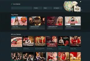 Duelbits Live Casino