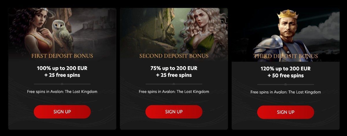 kingdom casino bonuses