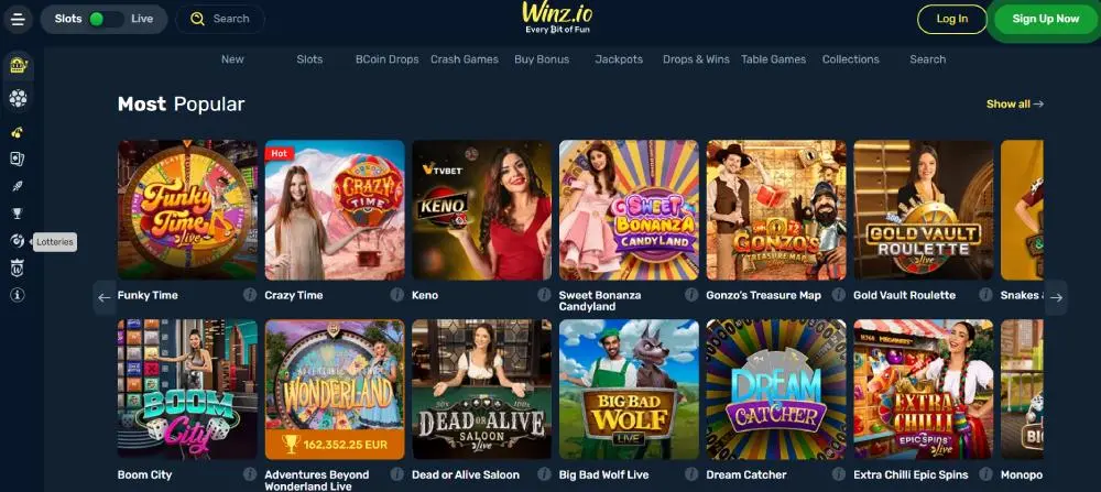 Winz.io Casino Review 2024 - Free Bonus Codes