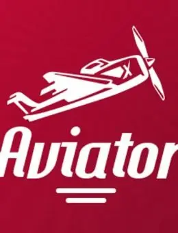 aviator casino game logo