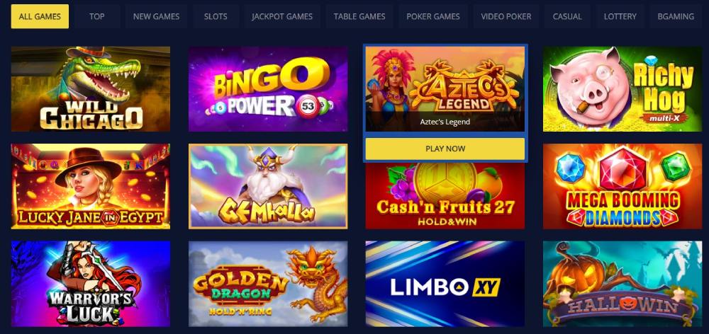 betchain casino games