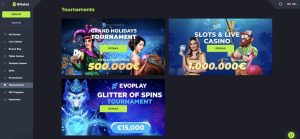 Bitslot casino tournaments