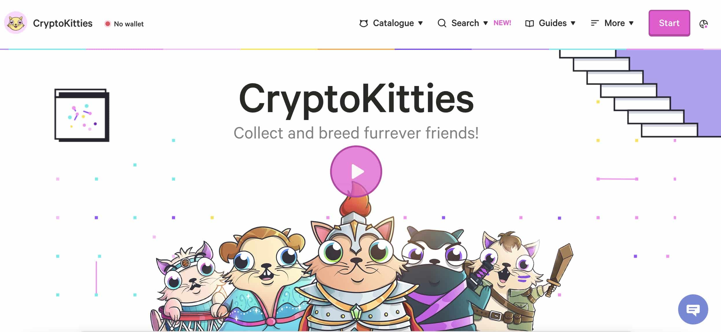 cryptokitties game review homepage