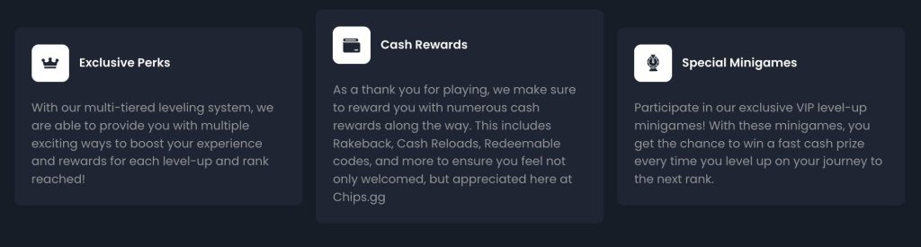 Chips.gg VIP programme explained