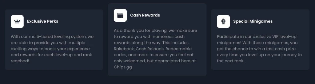 Chips.gg VIP programme explained