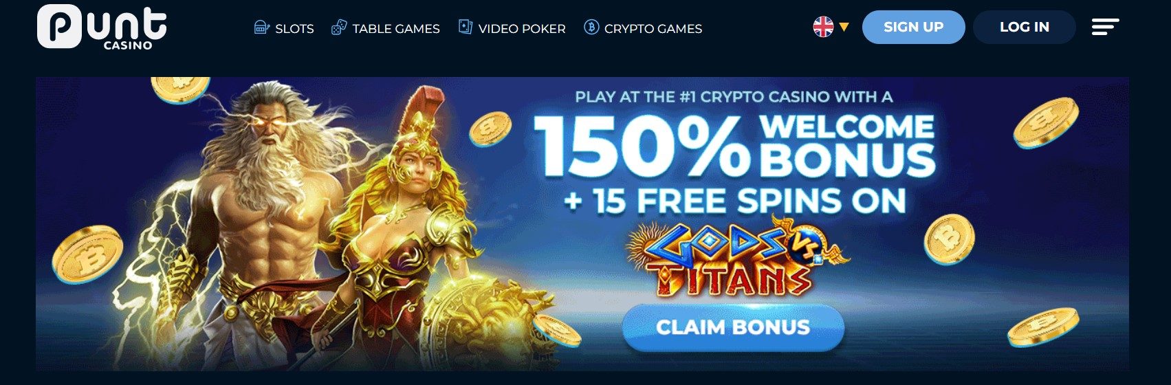 punt casino welcome bonus