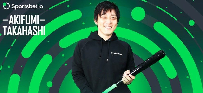 sportsbet.io and akifumi takahashi partnership