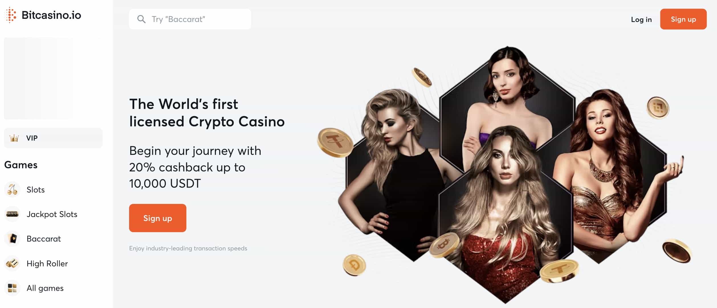 bitcasino homepage