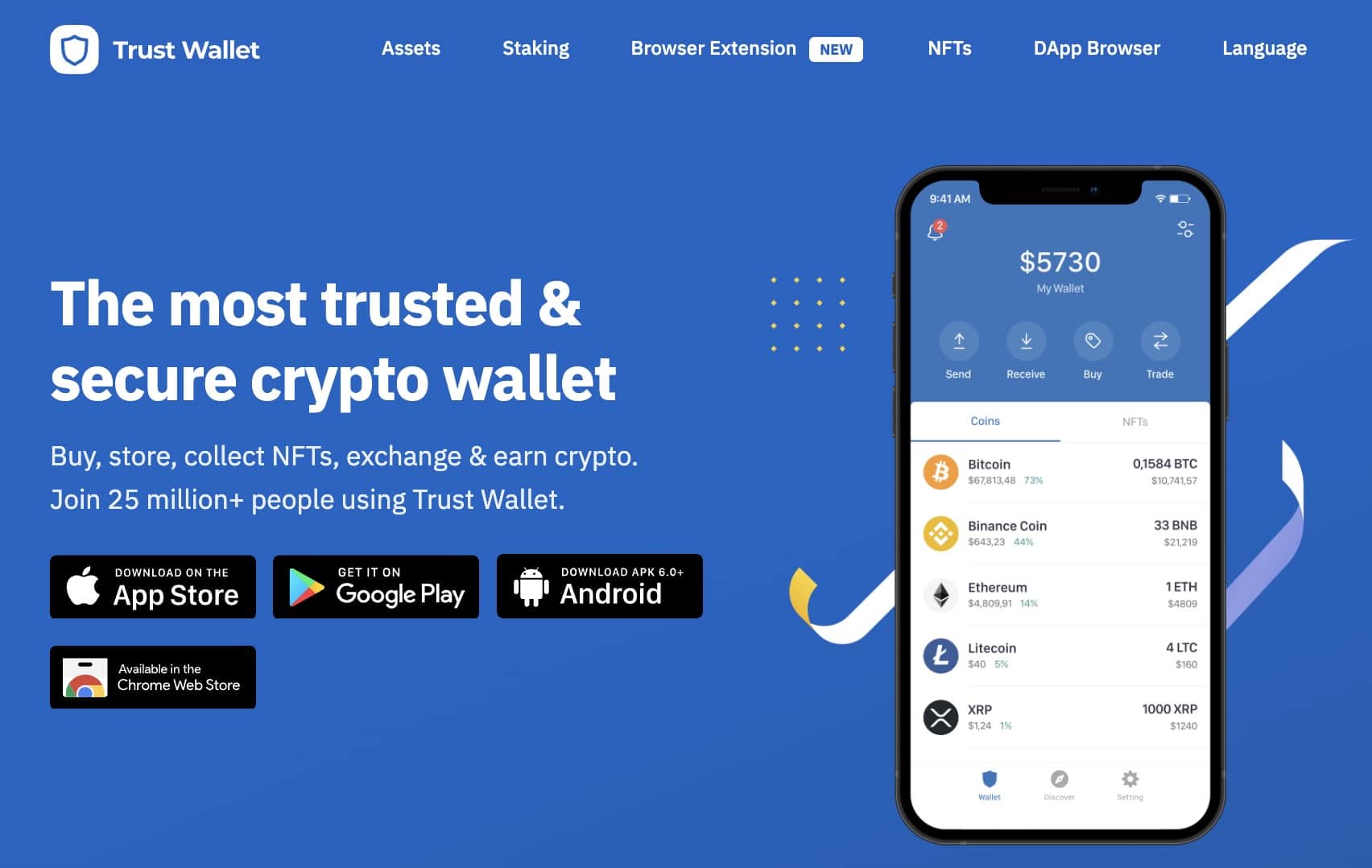 Trustwallet homepage