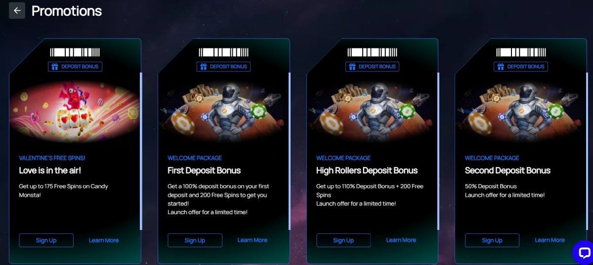 bitspincasino bonus