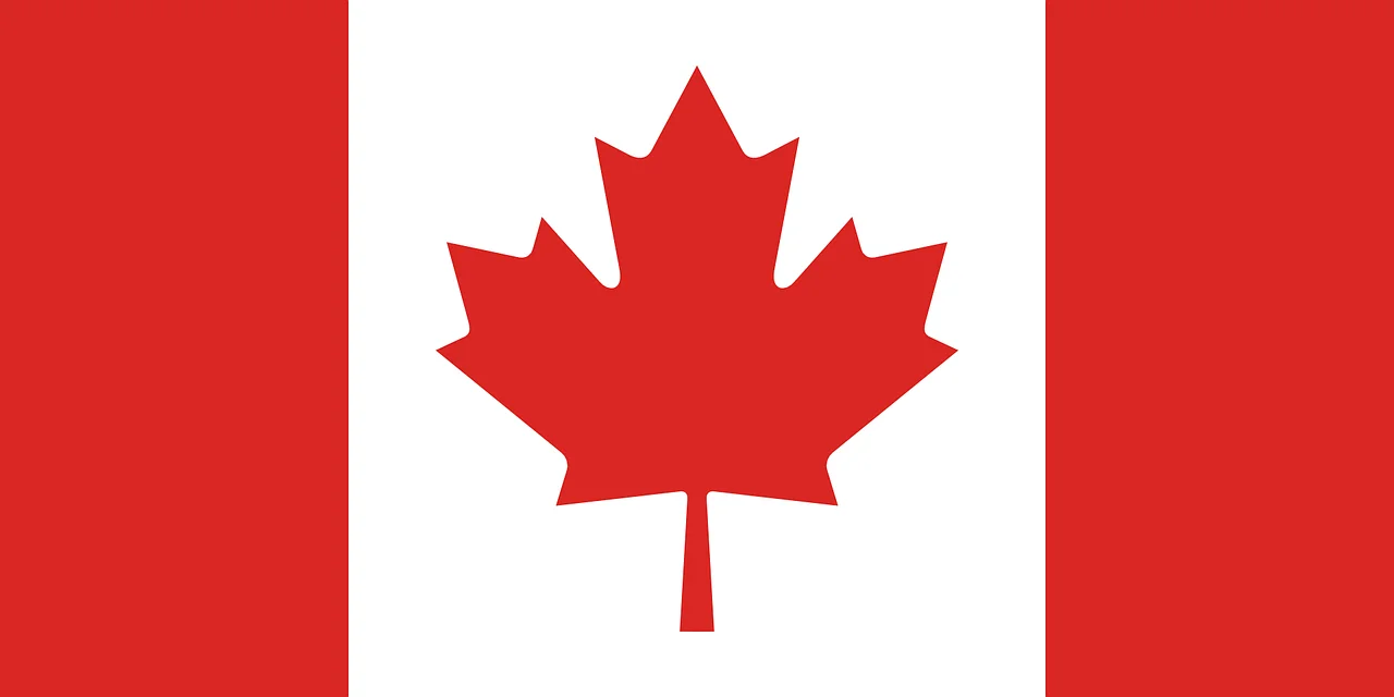 canada's flag for bitcoin casinos canada