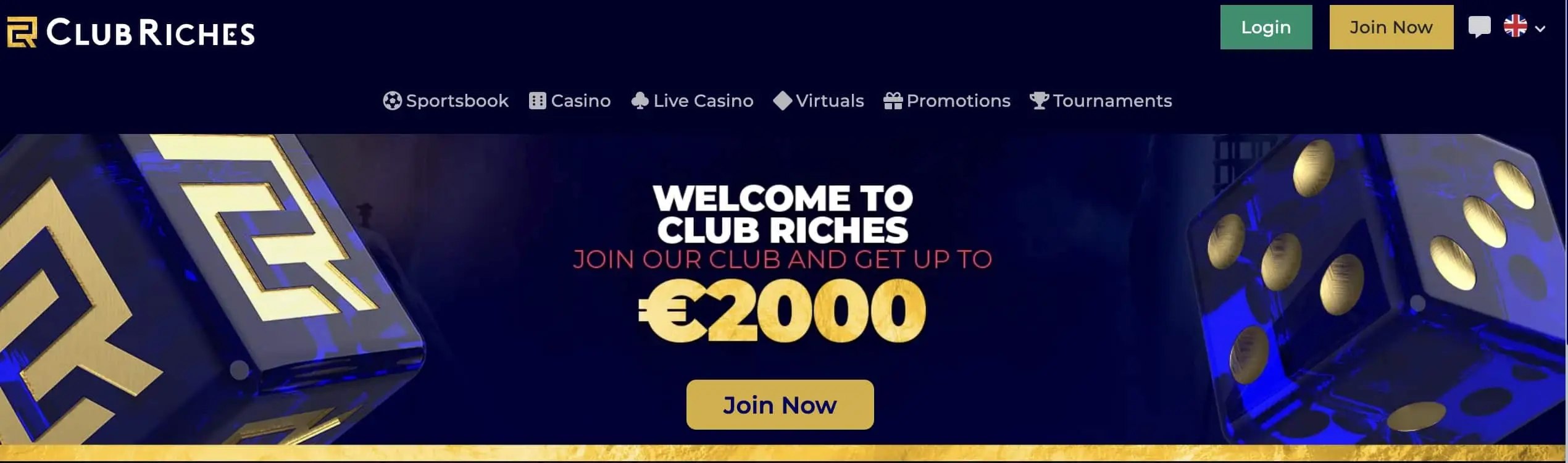 club riches homepage