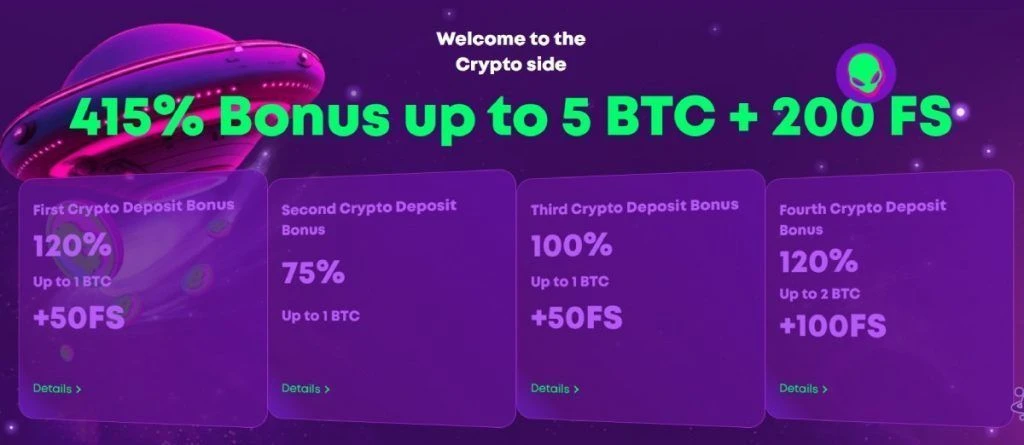 crypto welcome bonus
