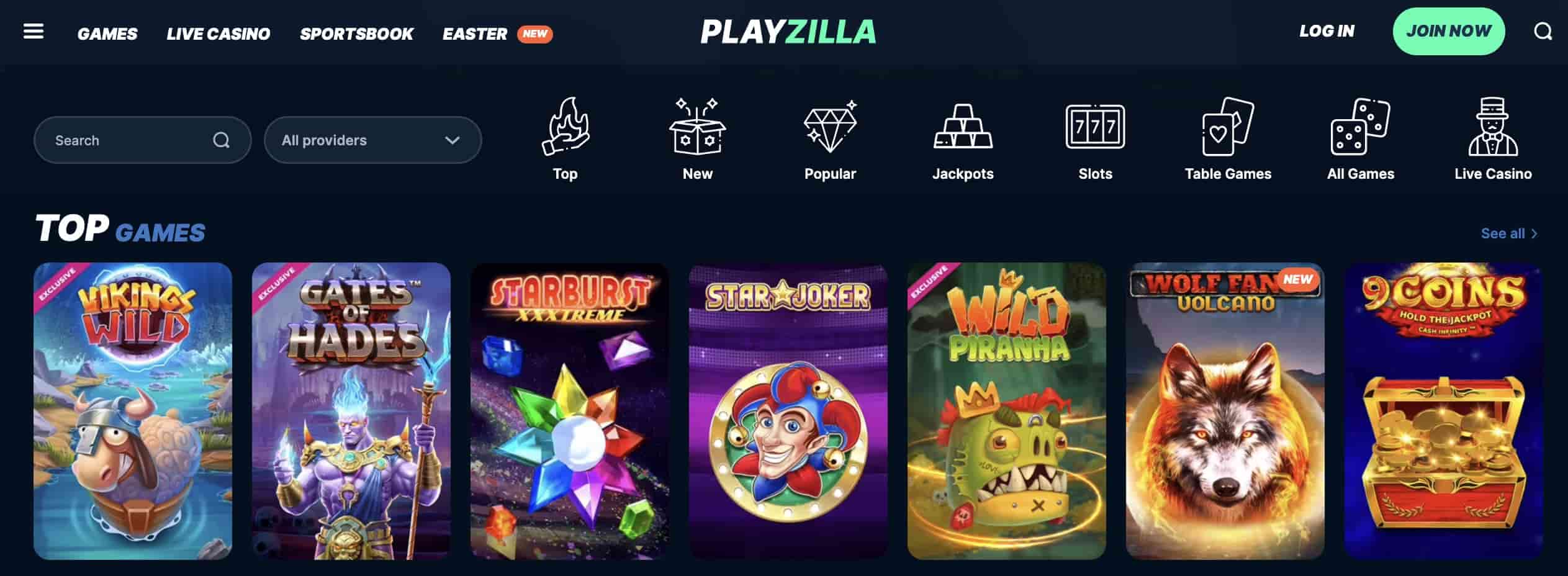 playzilla casino ie