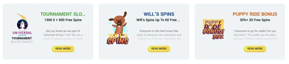 Will's casino promos
