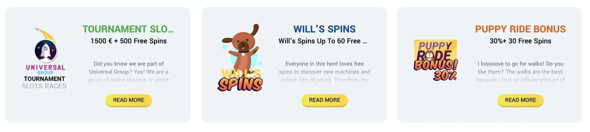 Will's casino promos