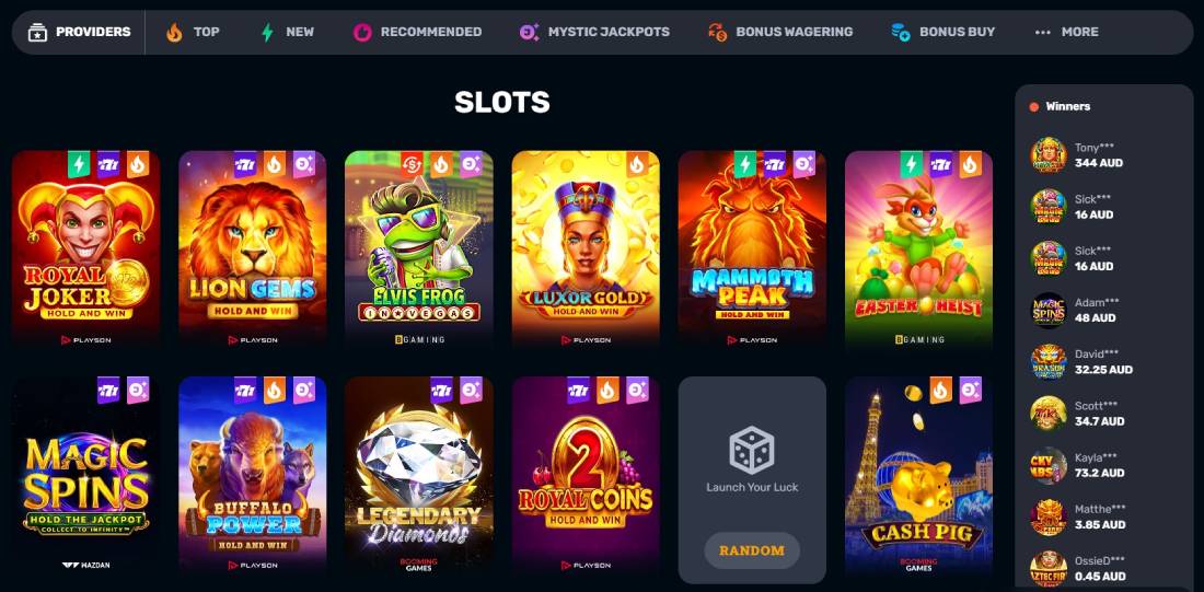 rocket play slot login