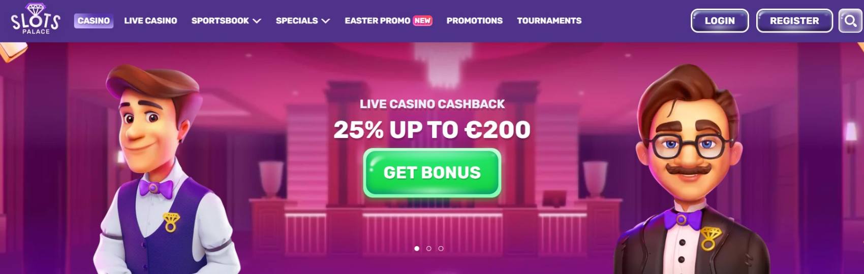 Slot Palace Bonus Program