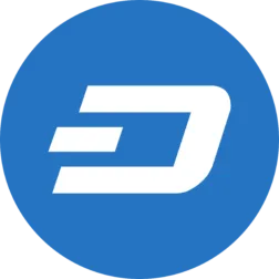 Dash logo crypto