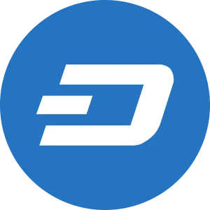 Dash logo crypto