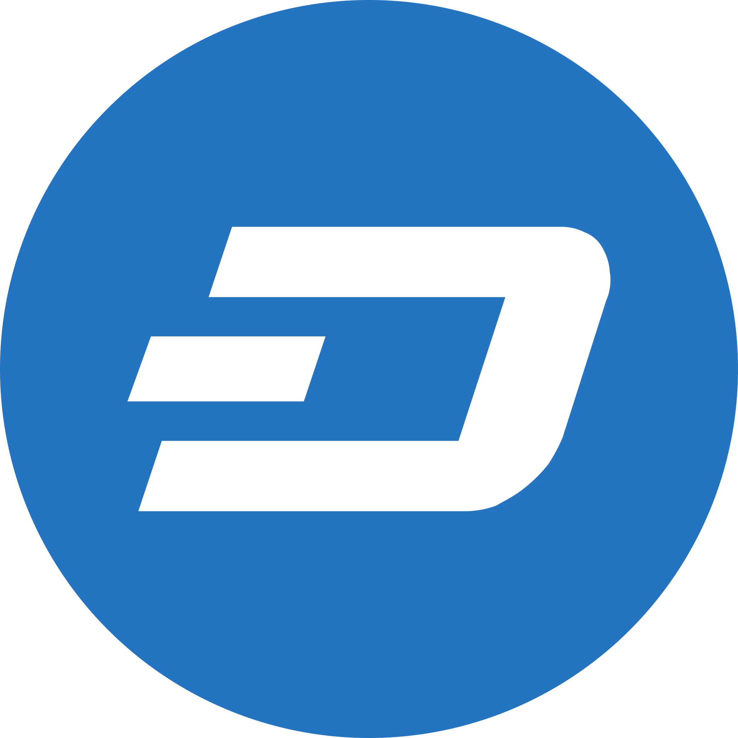 Dash logo crypto