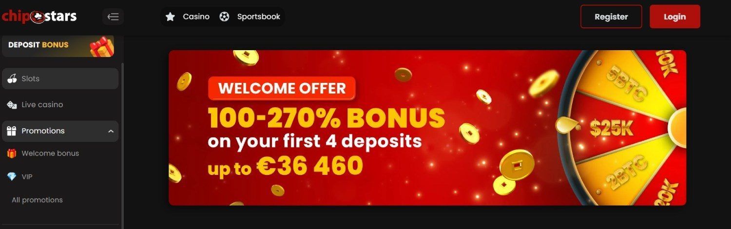 chipstars bonus