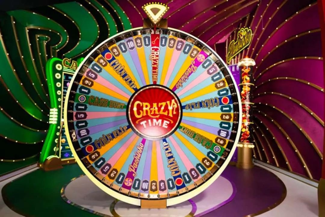 crazy time game wheel