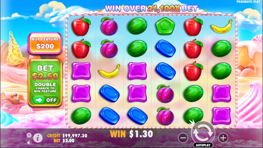 sweet bonanza slot gameplay