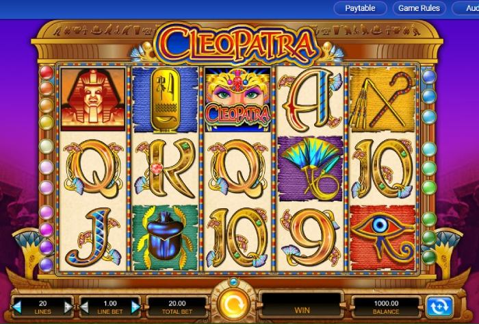 cleopatra slot preview