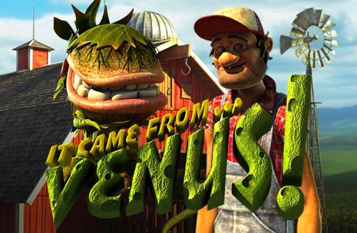 it came from venus slot logo