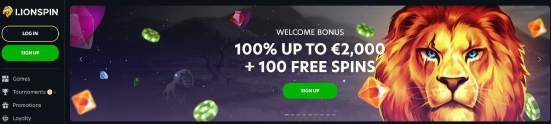 lionspin welcome bonus