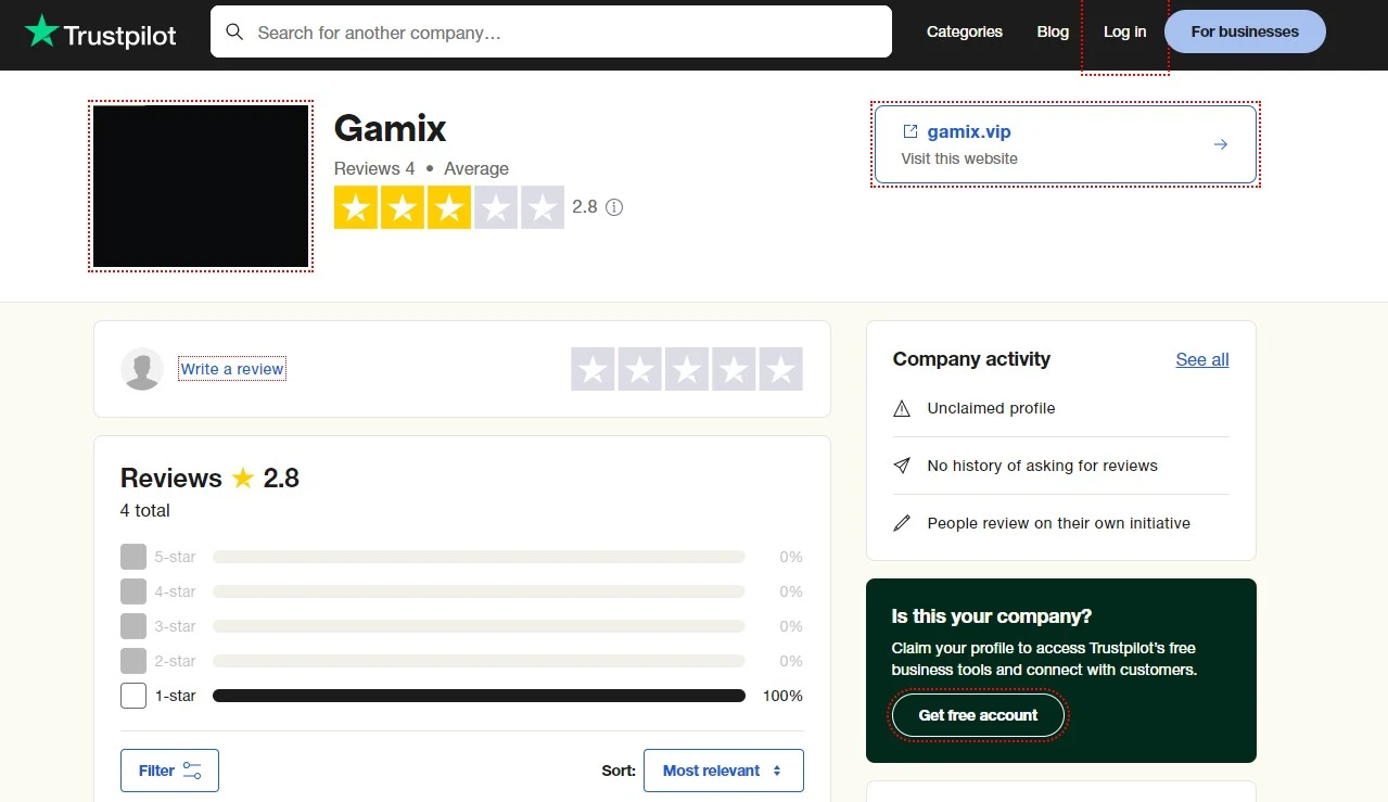 gamix casino reviews on trustpilot