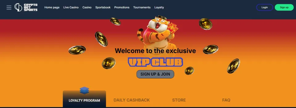 Cryptobetsports Casino VIP Club