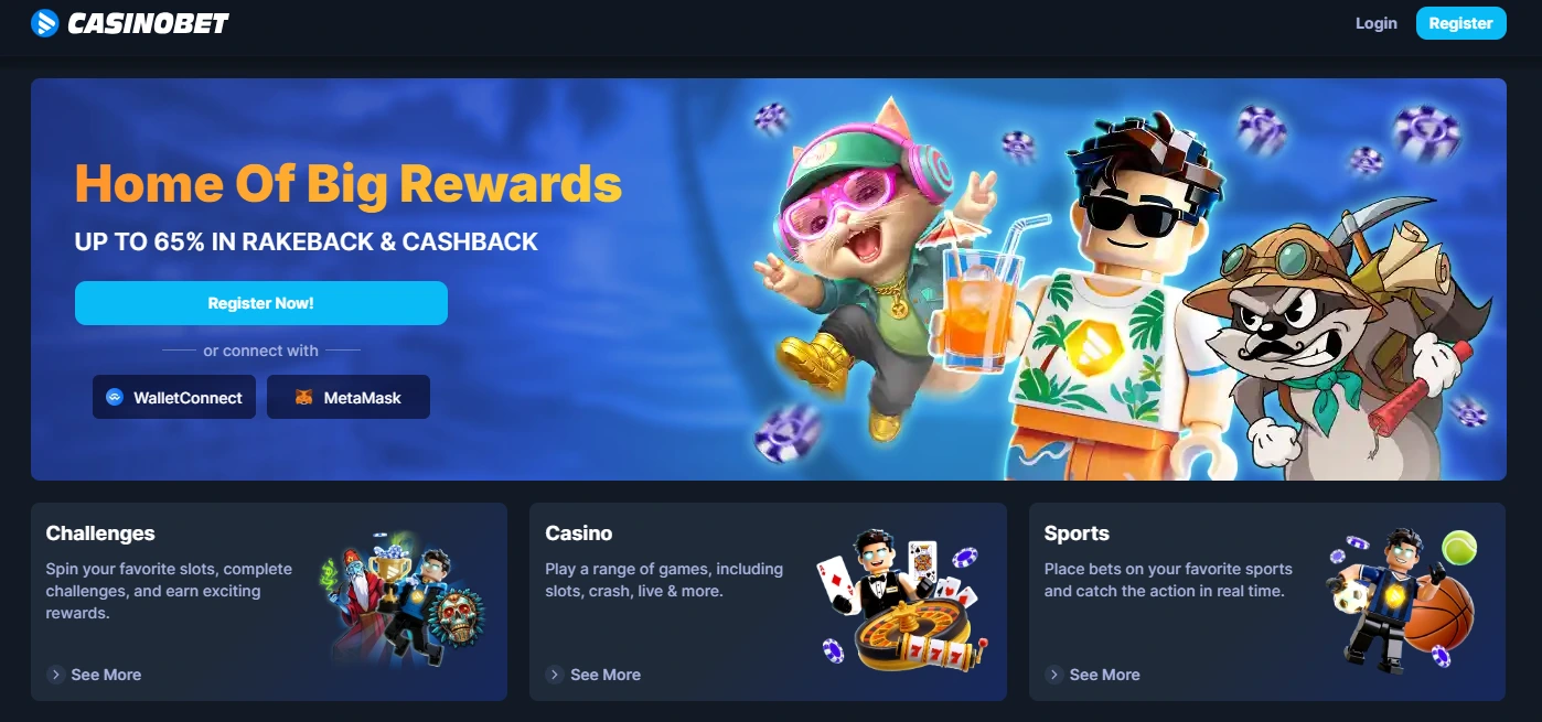 casinobet homepage