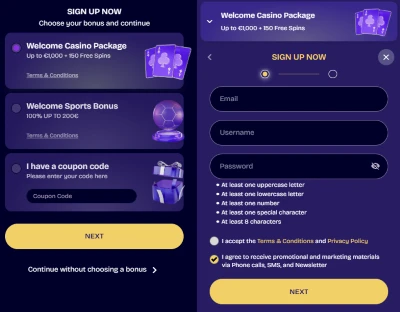 LuckNation Registration